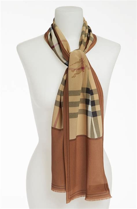 burberry skinny silk scarf|authentic burberry scarves.